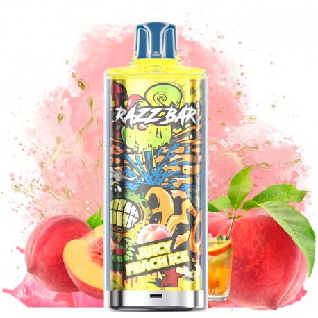 Razz Bar 60K Juicy Peach Ice | Vaper Desechable