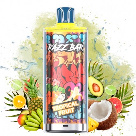 Razz Bar 60K Tropical Fruit | Vaper Desechable - 2% Nicotina (+18)