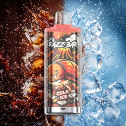 Razz Bar 60K Cola Ice | Vaper Desechable - 2% Nicotina (+18)