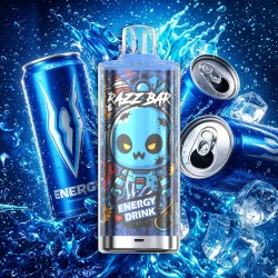 Razz Bar 60K Energy Drink | Vaper Desechable - 2% Nicotina (+18)