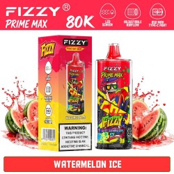 Fizzy Prime Max 80K Watermelon Ice | Vaper Desechable - 2% Nicotina (+18)
