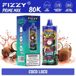 Fizzy Prime Max 80K Coco Loco | Vaper Desechable - 2% Nicotina (+18)