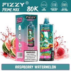 Fizzy Prime Max 80K Raspberry Watermelon | Vaper Desechable - 2% Nicotina (+18)