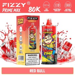 Fizzy Prime Max 80K Red Bull | Vaper Desechable - 2% Nicotina (+18)