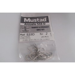 ANZUELO MUSTAD 533D