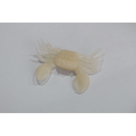 SEÑUELO ARTIFICIAL CANGREJO SILICONA FLUOR