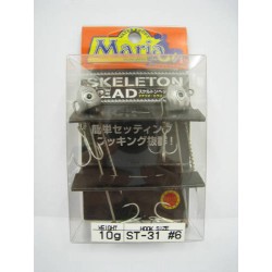 ESQUELETO CON CABEZA PLOMADA 10G ST-31 MARIA